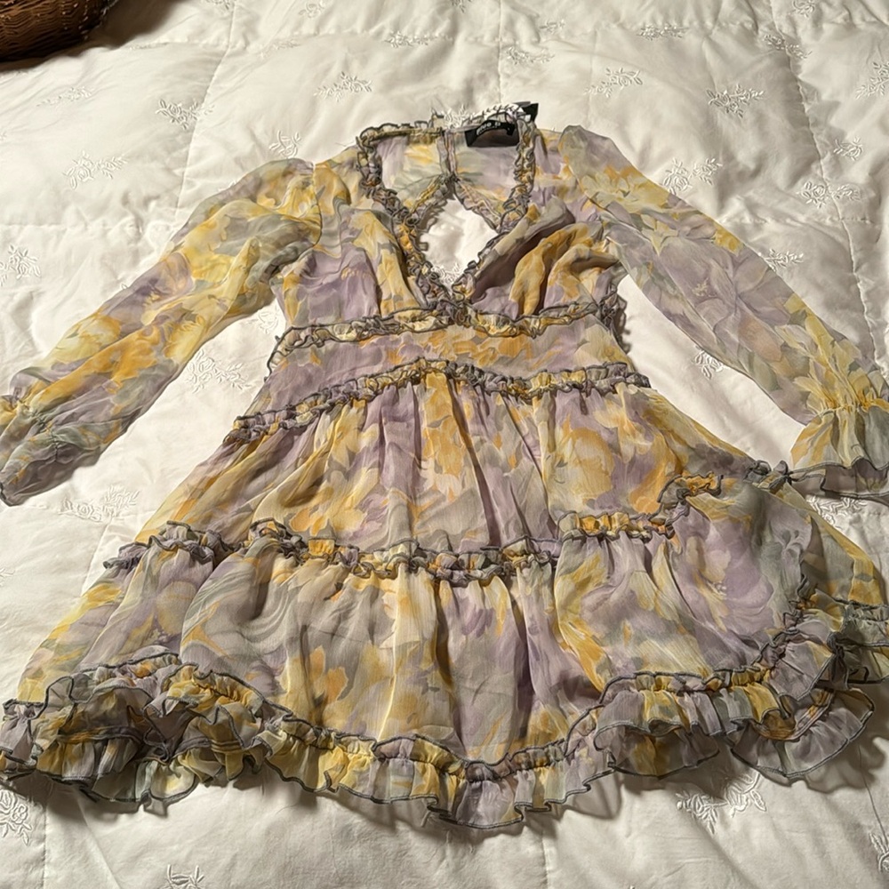 Boutique open back dress
